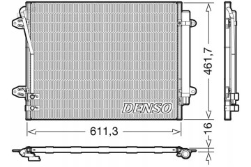 CONDENSER AIR CONDITIONING COOLER DCN32012 DENSO Packaging status original