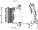 COMPRESSOR AIR CONDITIONING COMPRESSOR ACP 1330 000P Part manufacturer Mahle