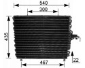Condenser air conditioning MAHLE AC 166 000S Part manufacturer Mahle