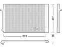 CONDENSER AIR CONDITIONING COOLER DCN05013 DENSO