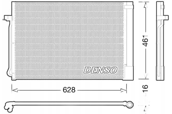 CONDENSER AIR CONDITIONING COOLER DCN05013 DENSO