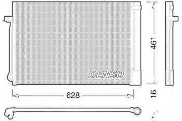 CONDENSER AIR CONDITIONING COOLER DCN05013 DENSO