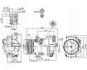 AIR CONDITIONING COMPRESSOR OPEL ASTRA G ASTRA G CLASSI