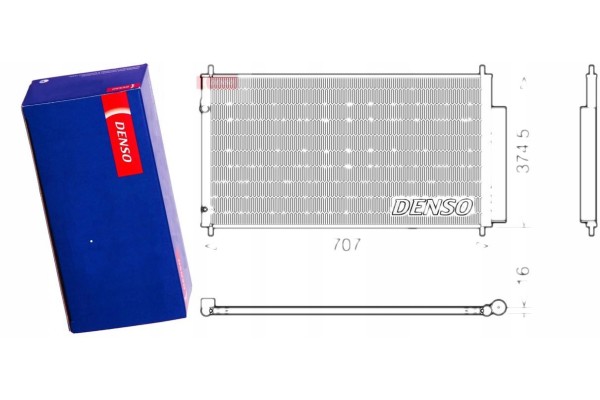 condenser HONDA OE CIVIC IX 13