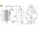 COMPRESSOR AIR CONDITIONING COMPRESSOR 32101 NRF RENAULT Car type passenger cars