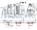 Compressor air conditioning NISSENS 89606 Part manufacturer Nissens