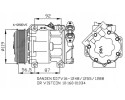 NRF 32271 Compressor air conditioning Catalog number of the original FORD 1306784 FORD 1341233 FORD 1355809 FORD 1438877 FORD 14