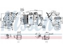 COMPRESSOR AIR CONDITIONING COMPRESSOR 890772 NISSENS Packaging status original