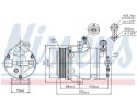 Compressor air conditioning NISSENS 89024 Part manufacturer Nissens