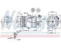 COMPRESSOR AIR CONDITIONING COMPRESSOR 89392 NISSENS Catalog number of the part 89392