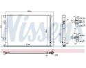 CONDENSER AIR CONDITIONING COOLER 941162 NISSENS Catalog number of the part 941162