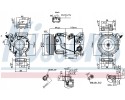 Compresor de aire acondicionado Nissens 890229