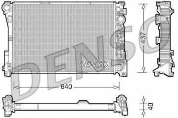 Denso DCN06001 Condenser air conditioning Catalog number of the part DCN06001
