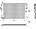 CONDENSER AIR CONDITIONING COOLER DCN33012 DENSO