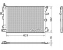 CONDENSER AIR CONDITIONING COOLER DCN33012 DENSO Packaging status original