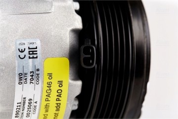 Compressor air conditioning NISSENS 890211 Product weight with unit packaging 11 kg