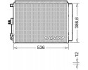 AIR CONDITIONING COOLER WITH DEHUMIDIFIER HYUNDAI KIA DCN43009 DEN
