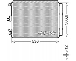 AIR CONDITIONING COOLER WITH DEHUMIDIFIER HYUNDAI KIA DCN43009 DEN