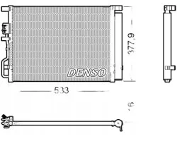 Condensador de aire acondicionado Denso DCN41018