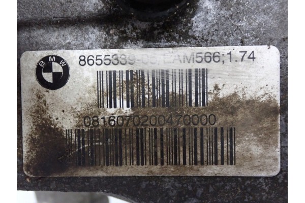 Puente Diferencial Trasero 8655339 1.74 BMW X1 II F48 2.0D 110KW 2016