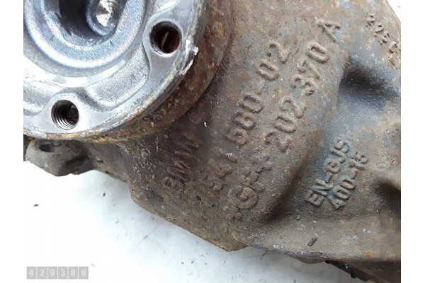 2010 Bmw 1 Series Differential 2000td 759885501 754158002 3 07 Engine type diesel