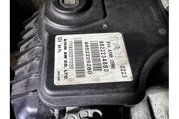 AUTOMATIC TRANSMISSION 20GM39 8G45 JUMPY EXPERT PROACE BLUE HDI Catalog number of the part 20GM39