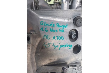 Transmission Citroen Peugeot 1 6 Blue hdi 20 ET31 Transmission type manual