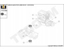 FLEXIBLE JOINT OF THE DRIVE SHAFT REAR SCREW AUDI SEAT SKODA VW Catalog number of the part TED42620