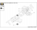 FLEXIBLE JOINT OF THE DRIVE SHAFT REAR SCREW AUDI SEAT SKODA VW Engine type gasoline diesel