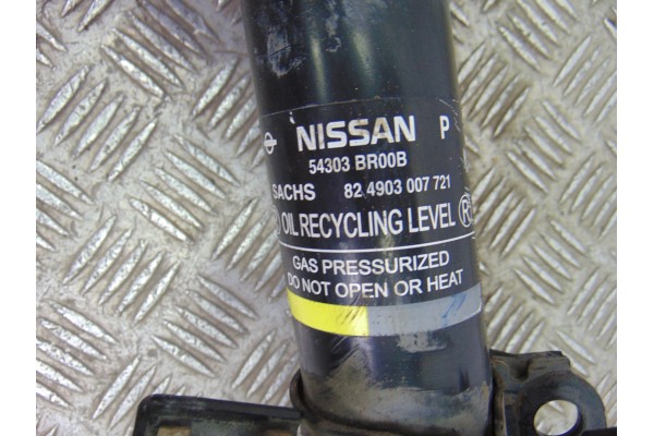 54303BR00B AMORTIGUADOR DELANTERO IZQUIERDO NISSAN QASHQAI (J10) Acenta 2010 54303BR00B 198458 NISSAN - 3