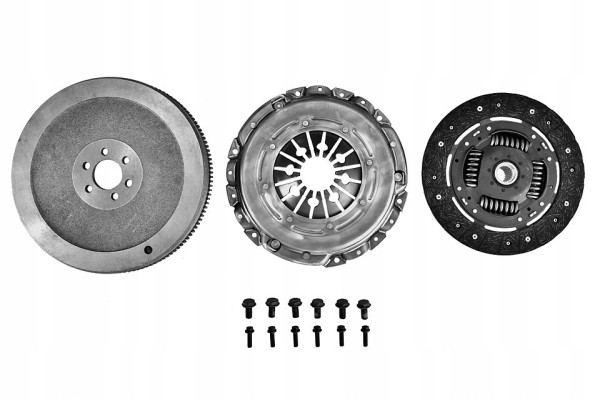 clutch set with single mass wheel 2 0TDI NTY NZS VW 005