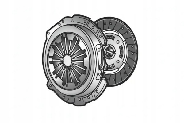 CLUTCH SET DISC PRESSURE 828577 VALEO OPEL