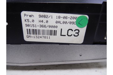 13247811 MANDO CLIMATIZADOR OPEL ASTRA H BERLINA Cosmo 2007 13247811 210017 OPEL - 2