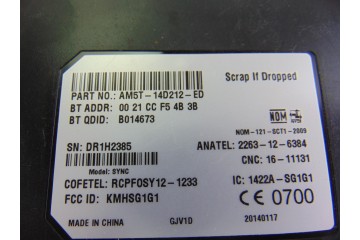 AM5T14D212ED MODULO ELECTRONICO FORD FIESTA (CNN)