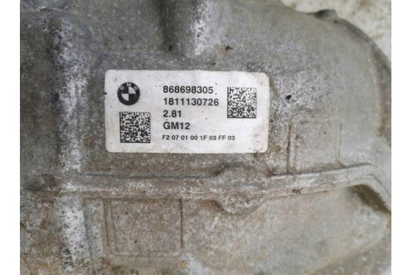 DIFFERENTIAL BRIDGE DIFFERENTIAL REAR BMW F14 F15 M850iX G30 M550iX 8686983 Installation side multipurpose