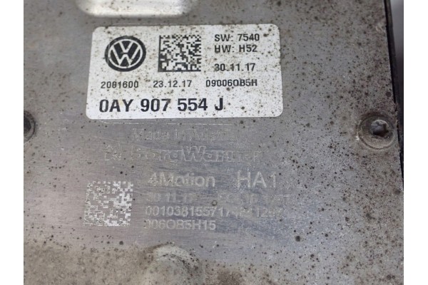 BRIDGE DIFFERENTIAL REAR 0AY907554JVW SHARAN II 7N SEAT ALHAMBRA II 7N Quality of parts according to GVO O original with manufac