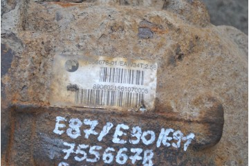 BRIDGE DIFFERENTIAL BMW E87 E90 E91 2 0D 2 56 7556678 Engine type diesel