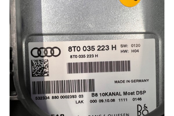 Sistema de sonido Bang Olufsen para Audi A5 8T Coupé