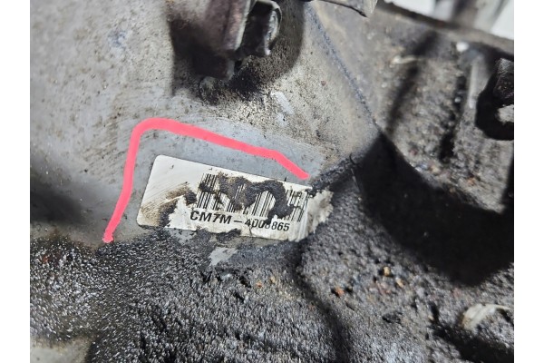 GEARBOX CM7M HONDA JAZZ III 1 2B 16V Transmission type manual