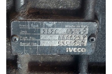 GEARBOX IVECO DAILY II LIFT 2 8 TD 2826 5 8868231 Engine type diesel