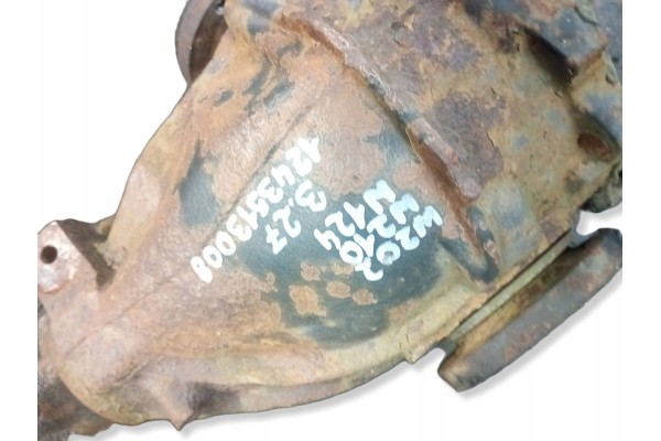 BRIDGE DYFER REAR MERCEDES W202 W210 W124 GEAR RATIO 3 27 1243513008 Installation side rear