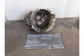 GEARBOX PF6034 6 GEARS RENAULT MASTER III 10 14R 2 3DCI