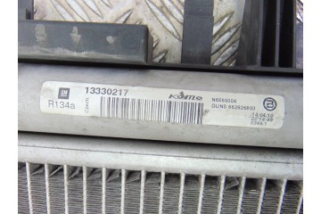 13330217 CONDENSADOR / RADIADOR  AIRE ACONDICIONADO OPEL INSIGNIA BERLINA Cosmo 2010 13330217 190533 OPEL - 2