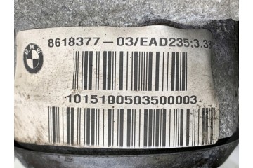 BRIDGE DYFER FRONT BMW F25 8618377 2 0 245KM 10 17 TRANSMISSION Engine type gasoline