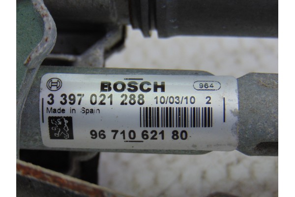 9671062180  MOTOR LIMPIA DELANTERO PEUGEOT 3008 Confort 2009 9671062180 202534 PEUGEOT - 2