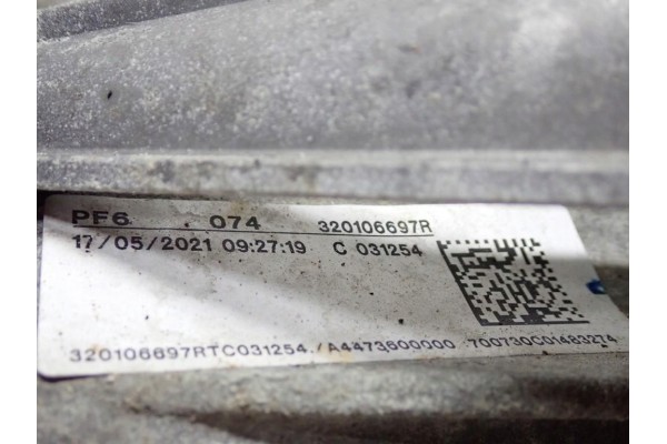 GEARBOX FWD PF6074 MERCEDES VITO III 447 W447 1 7 CDI 102KM 21R FV Quality of parts according to GVO O original with manufacture