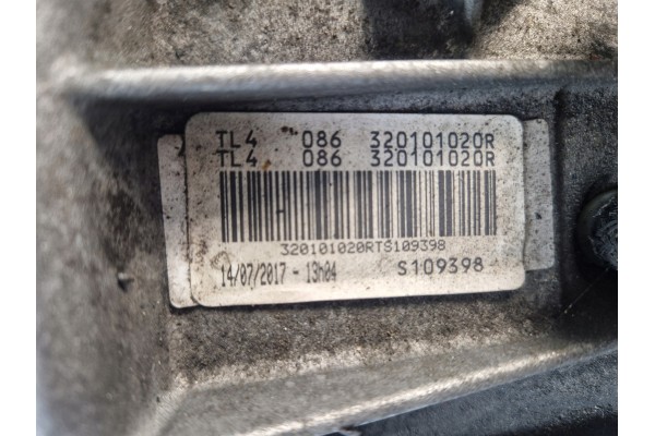 Manual gearbox TL4086 Renault Megane IV 4 1 5 DCI Version European