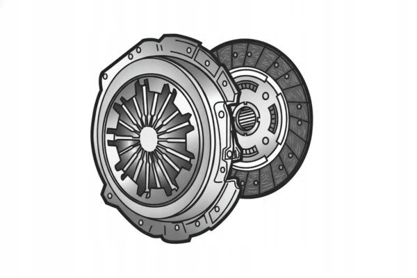 CLUTCH SET DISC PRESSURE 832227 VALEO RENAULT