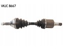 VKJC 8667 SKF HALF AXLE NISSAN QASHQAI 1 6 2 0 D LE 616MM Catalog number of the part VKJC 8667