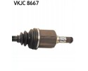 VKJC 8667 SKF HALF AXLE NISSAN QASHQAI 1 6 2 0 D LE 616MM Engine type gasoline diesel